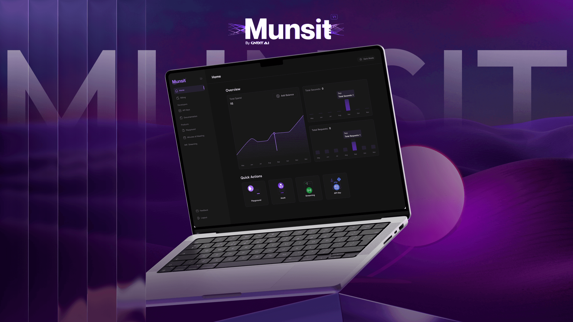 Munsit Ai case study slide 1 of 9